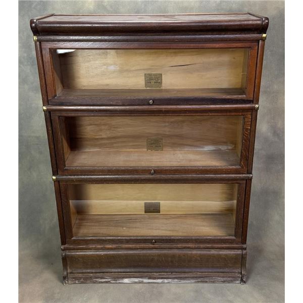 Antique Globe Wernicke Lawyers Barrister Bookcase