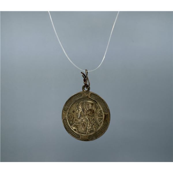 .800 Norwegian Silver Pendant