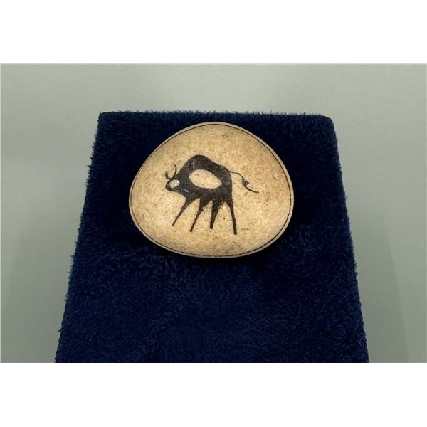 Native American Indian Cave Painted Rock