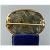 Image 3 : Moss Agate Cabochon Brooch