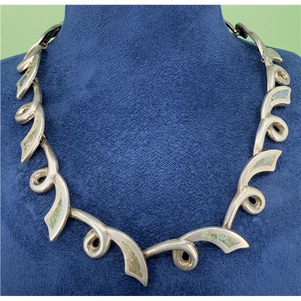 Taxco Mexico Los Castillo Sterling Silver Necklace