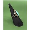 Image 2 : Navajo Sterling Silver Turquoise Ring