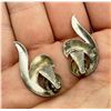 Image 2 : Monet Sterling Silver Clip On Earrings