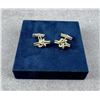 Image 1 : Sterling Silver Knot Cufflinks