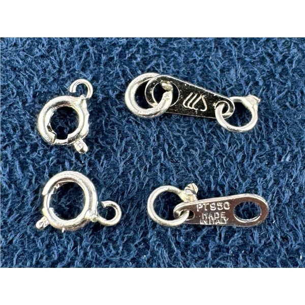 Platinum Jump Rings Jewelry Findings