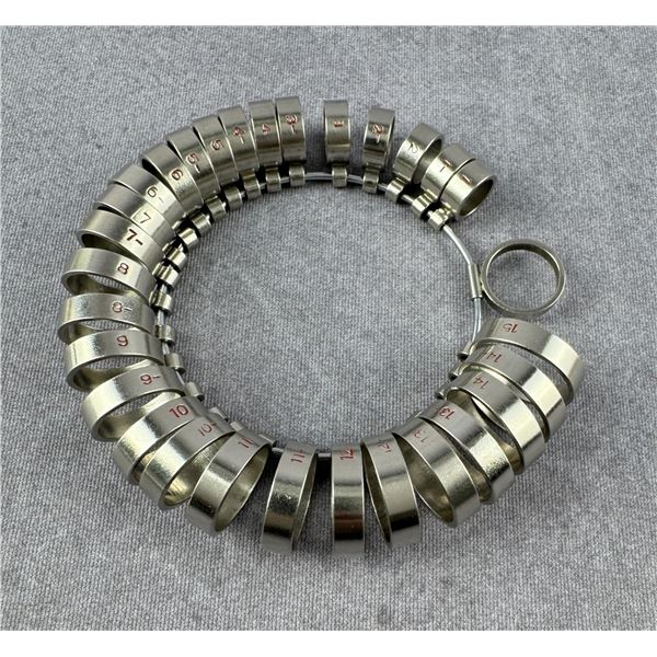 Metal Ring Sizer Set