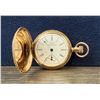 Image 1 : 14k Gold Ladies Waltham Hunter Case Pocket Watch