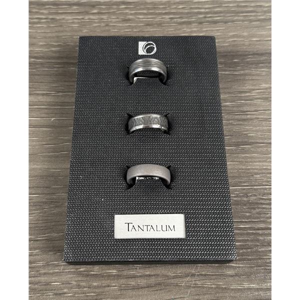 Benchmark Forge Titanium Wedding Ring Bands