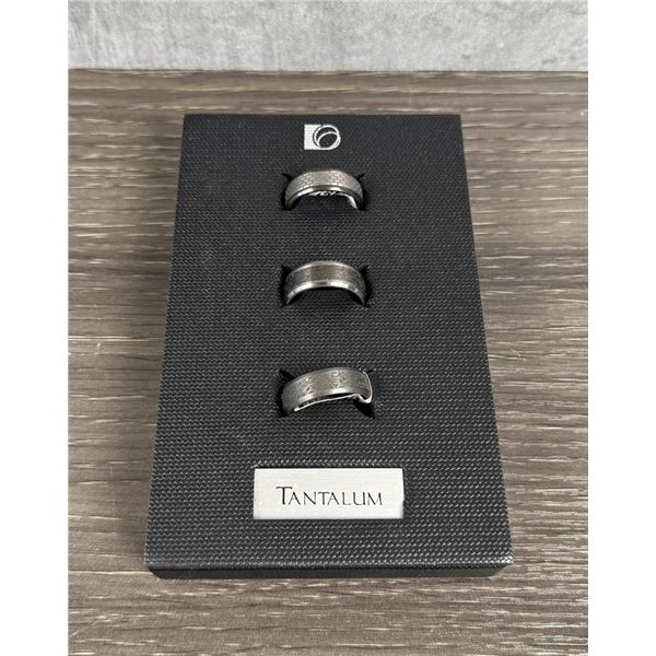 Benchmark Tantalum Wedding Ring Bands