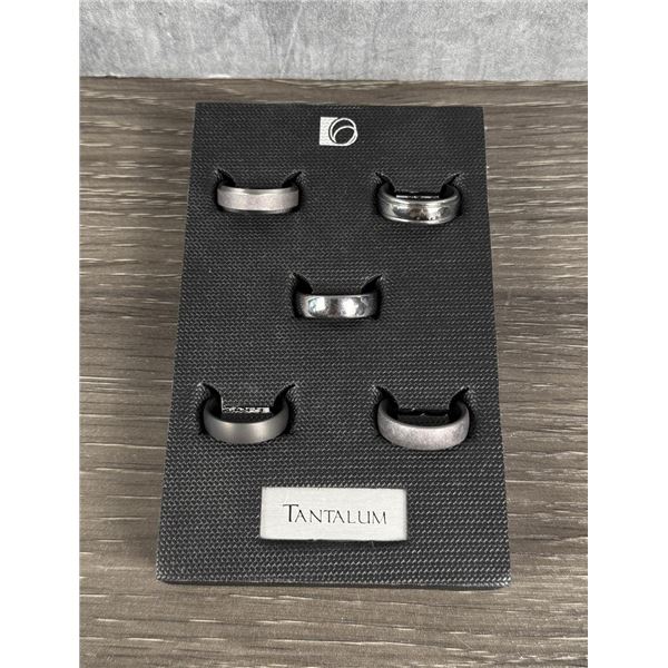 Benchmark Tantalum Wedding Ring Bands