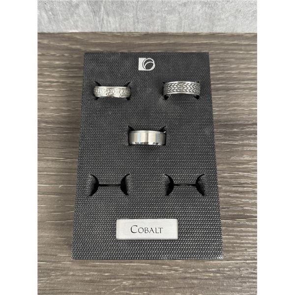 Benchmark Cobalt Wedding Rings Bands