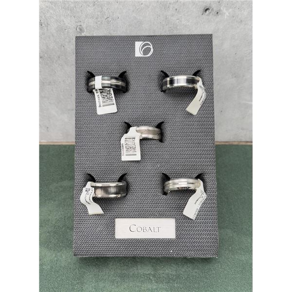 Benchmark Cobalt Wedding Rings Bands