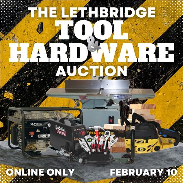 WELCOME TO YOUR KASTNER LETHBRIDGE TOOL AUCTION!