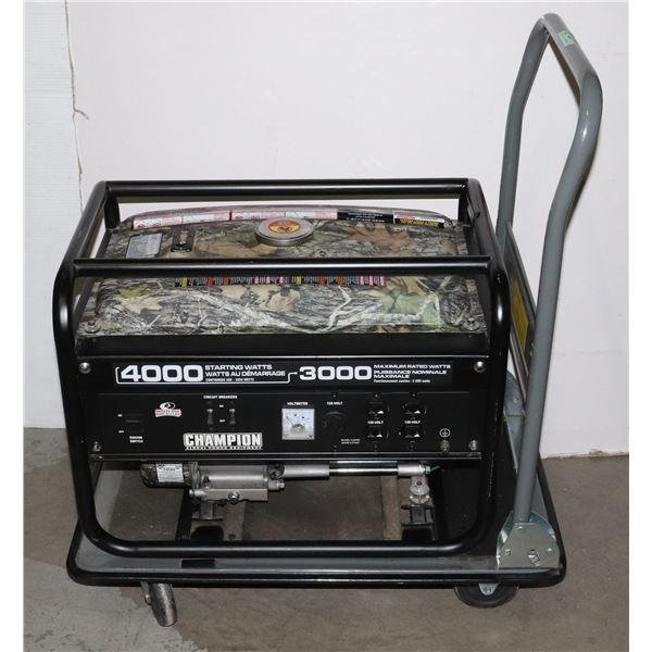 CHAMPION MODEL 46553 SINGLE PHASE GENERATOR