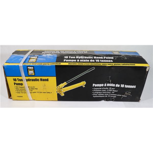 POWERFIST 10 TON HYDRAULIC HAND PUMP