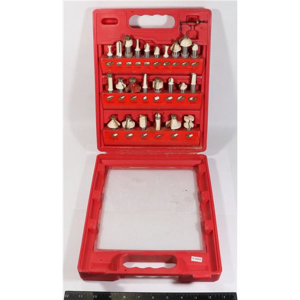 HICKORY CARBIDE ROUTER BIT SET