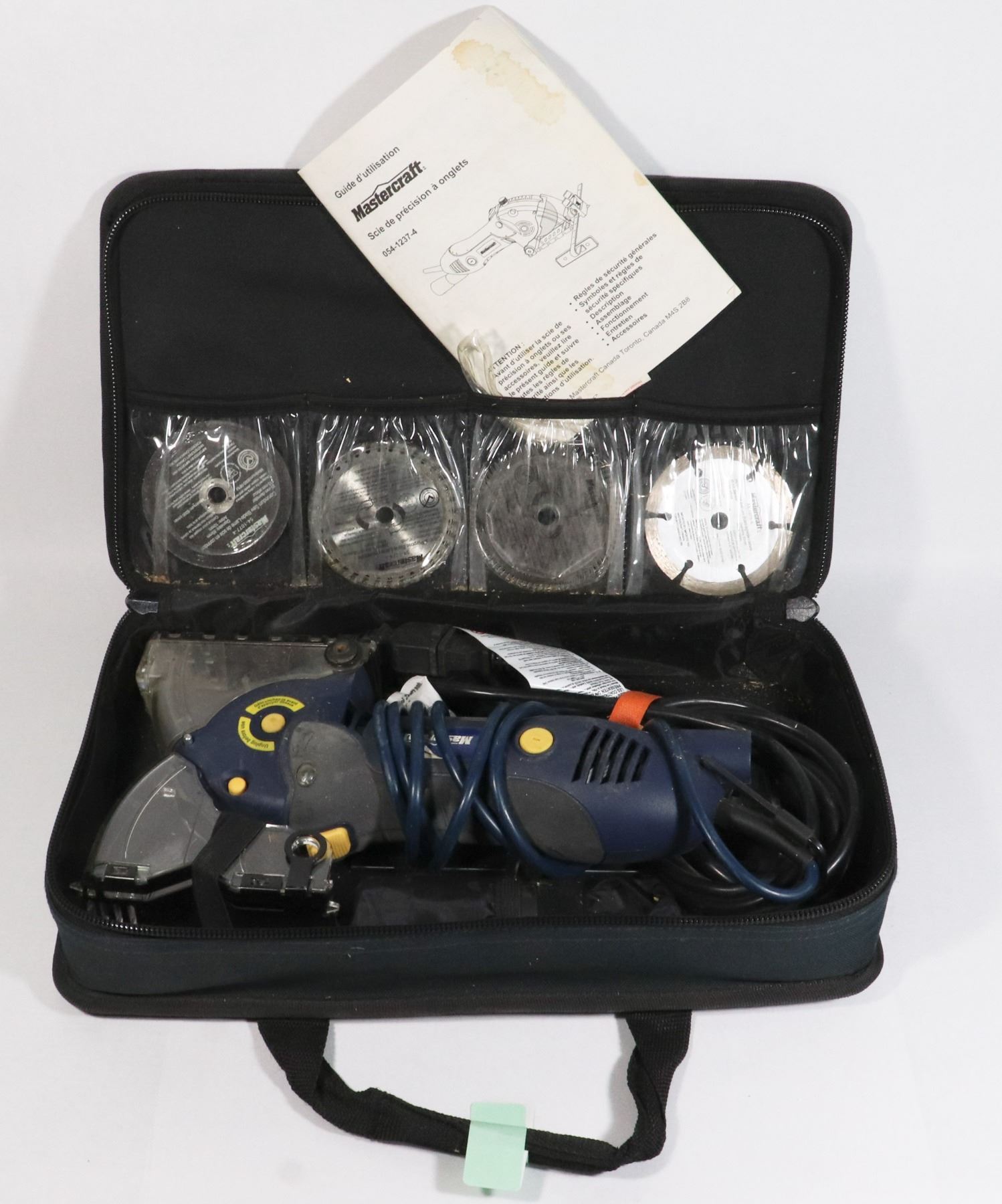 MASTERCRAFT MULTI-CUTTER PRECISION SAW IN CASE