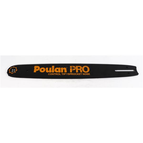 POULAN PRO 16" CONTROL TIP CHAINSAW BAR