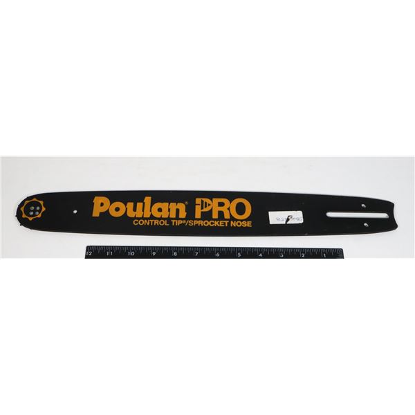 POULAN PRO 16" CONTROL TIP CHAINSAW BAR