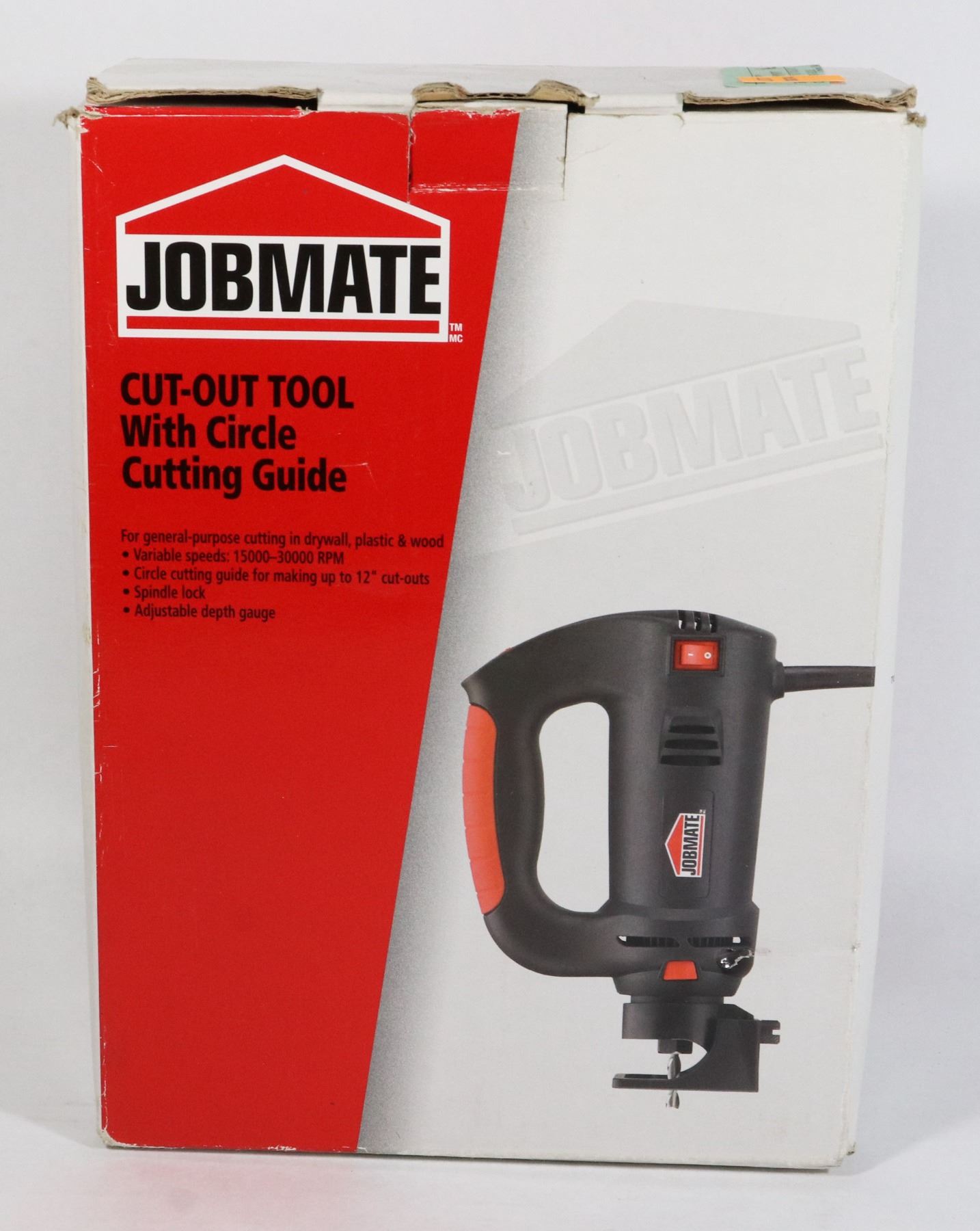 JOBMATE CUT OUT TOOL WITH CIRCLE CUTTING GUIDE