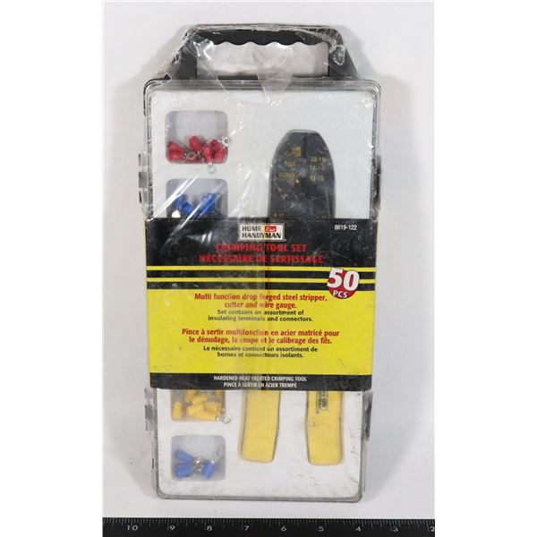 NEW 50PC CRIMPING TOOL SET
