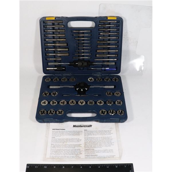 MASTERCRAFT TAP AND DIE SET