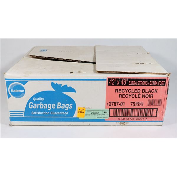 ESTATE BOX OF 24" X 48" GARBAGE BAGS