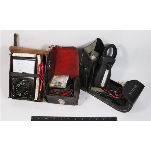 THREE VINTAGE ELECTRICAL TESTING TOOLS