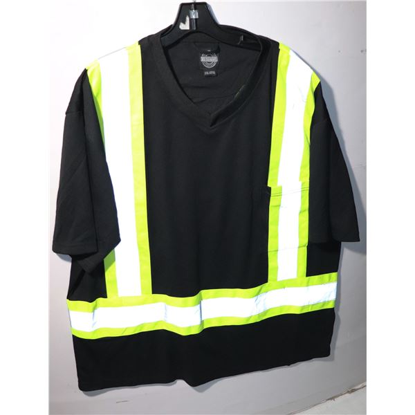 NEW BORCEFIELD BLACK SAFETY SHIRT SIZE 2XL