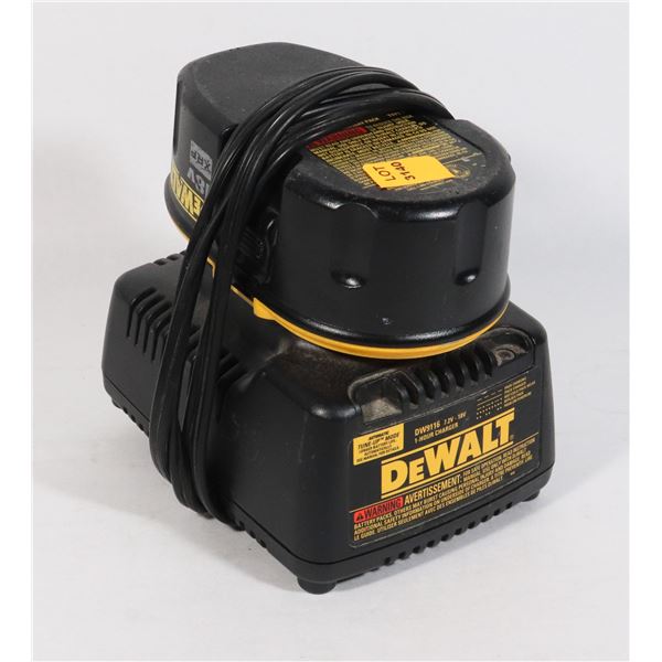 DEWALT DW9116 7.2-18V BATTERY CHARGER WITH