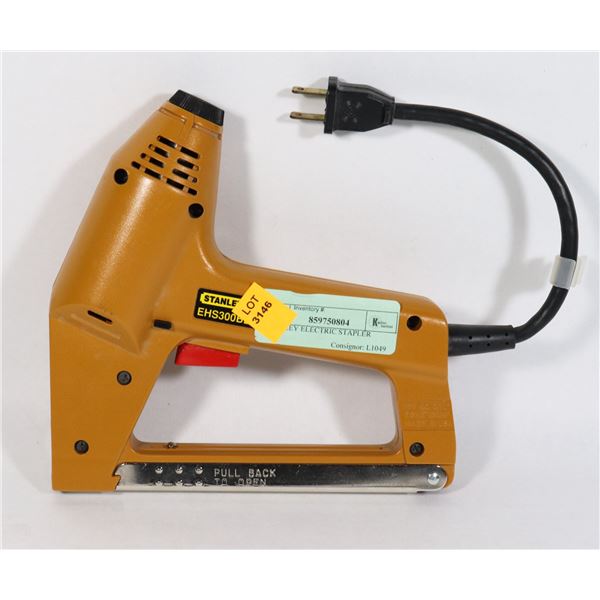 STANLEY ELECTRIC STAPLER