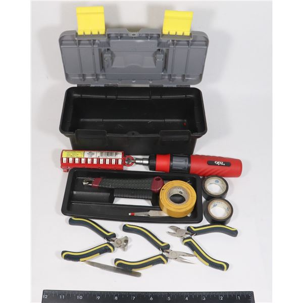 ESTATE 10" TOOL BOX WITH CONTENTS