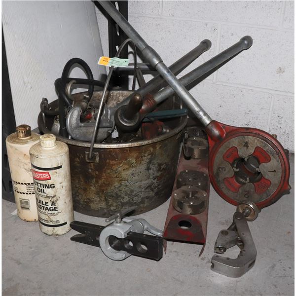 GIANT ESTATE LOT OF PIPE CUTTING/ THREADING ECT