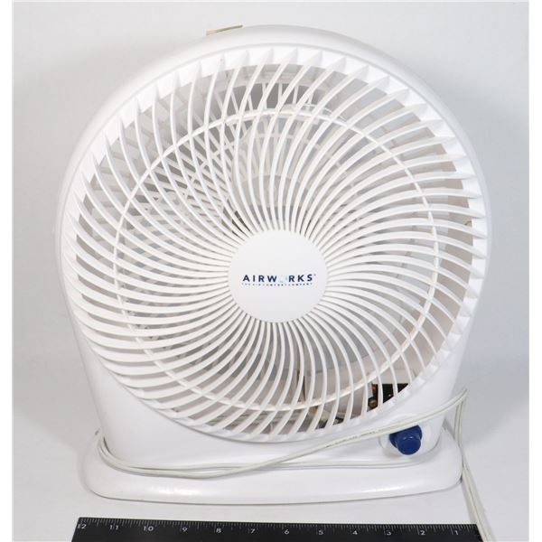 AIR WORKS TABLE FAN MODEL 10BA