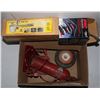 Image 1 : LARGE BOX OF SHOP ITEMS, FIRE EXTINGUISHER WALL