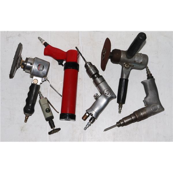 BOX OF AIR TOOLS. ALL TESTED