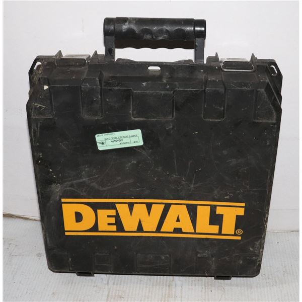 EMPTY DEWALT TOOL CASE