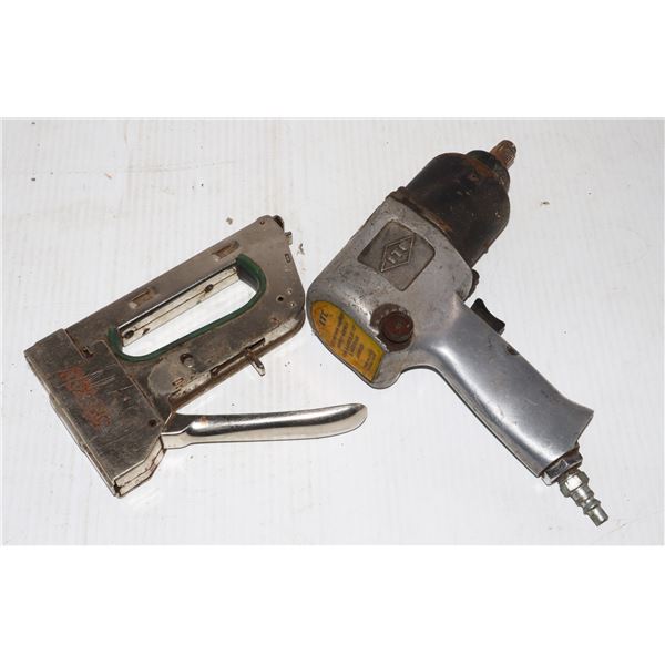 1/2" DRIVE AIR IMPACT GUN WITH STAPLER