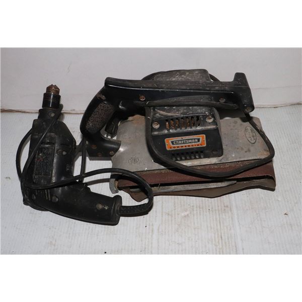 ESTATE BOX OF POWER TOOLS, UNTESTED, SOLD AS IS
