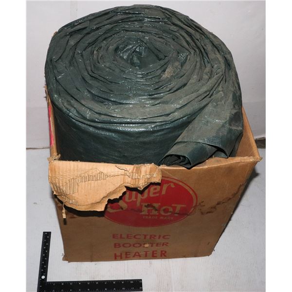 LARGE ESTATE TARP, NOT MEASURED