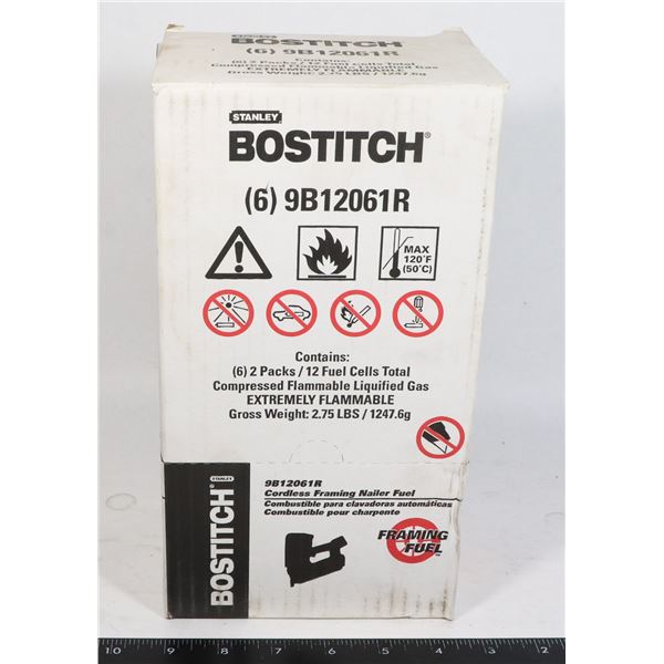 BOSTITCH CORDLESS FRAMING NAILER FUEL CELLS