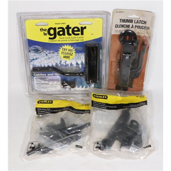 LOT OF GATE/ LATCH HARDWARE