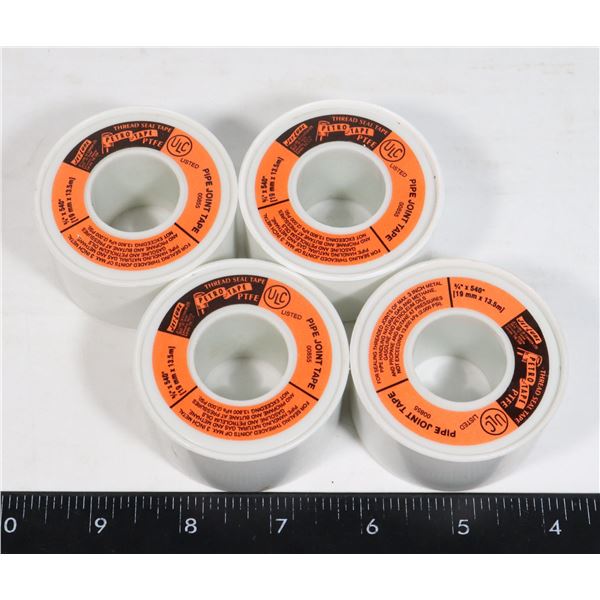 4X JET-LUBE PETRO TAPE INDUSTRIAL GRADE 3/4"
