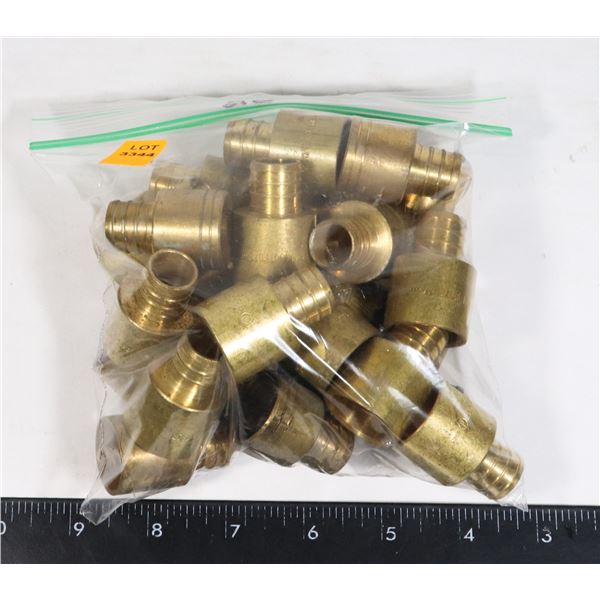 BAG OF ASSORTED PEX FITTINGS
