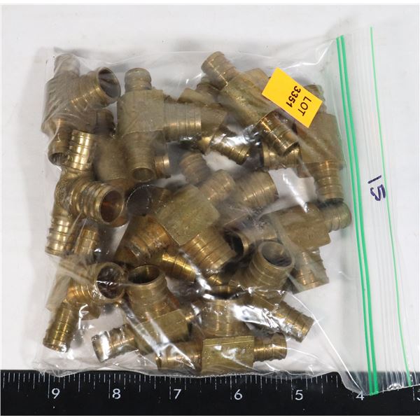 BAG OF ASSORTED PEX FITTINGS