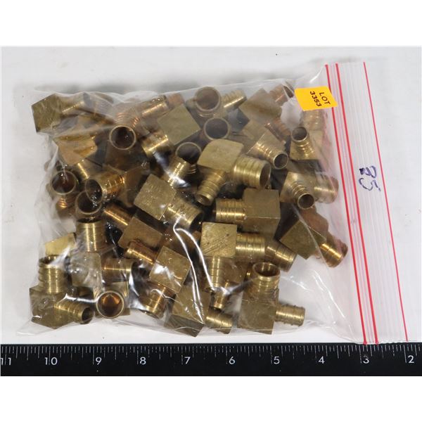 BAG OF ASSORTED PEX FITTINGS