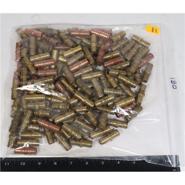 BAG OF ASSORTED PEX FITTINGS