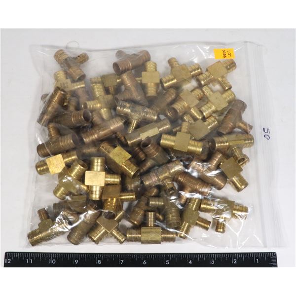 BAG OF ASSORTED PEX FITTINGS