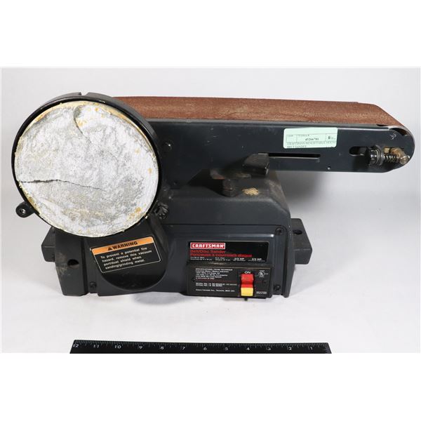 CRAFTSMAN BENCH/TABLE MOUNT BELT SANDER
