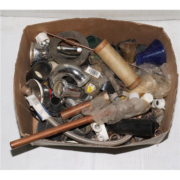 LARGE BOX OF MISC. HOME IMPROVEMENTS ITEMS